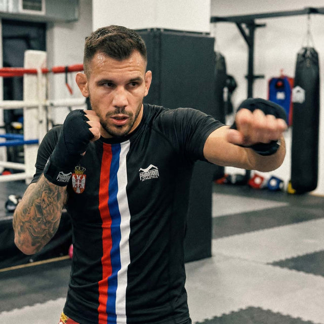 Phantom Athletics Rashguard Team Serbia – Svart
