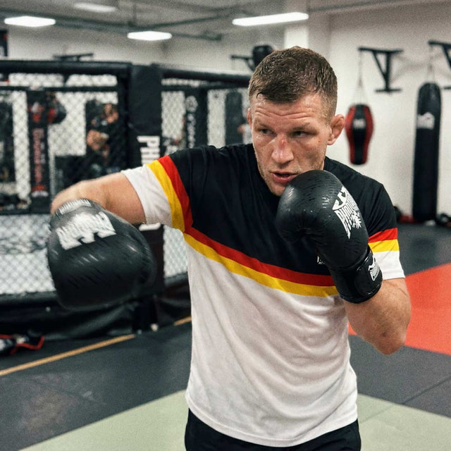 Mănuși de box Phantom Athletics Germany – Negru/Alb