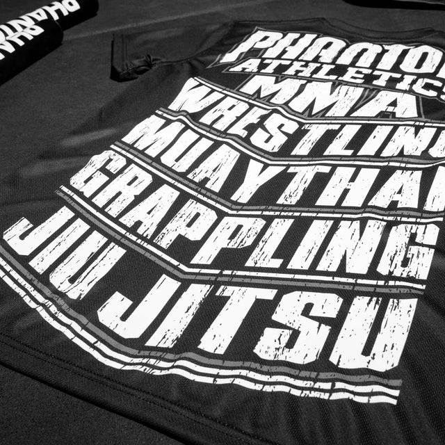 Triko Phantom Athletics EVO MMA Sports – Černé