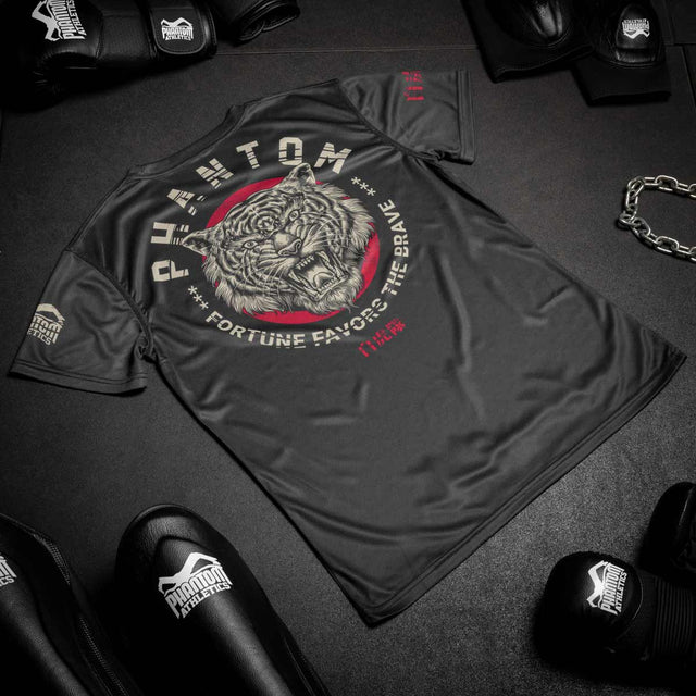 Phantom Athletics Træningsshirt EVO Tiger Unit - Sort/Grå