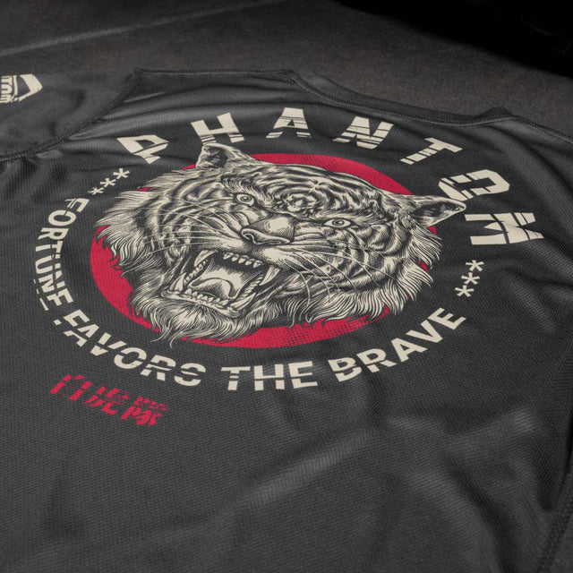 Phantom Athletics Træningsshirt EVO Tiger Unit - Sort/Grå