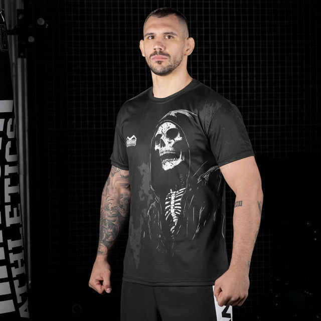 T-Shirt Phantom Athletics EVO+ The Hollow – Noir/Orange