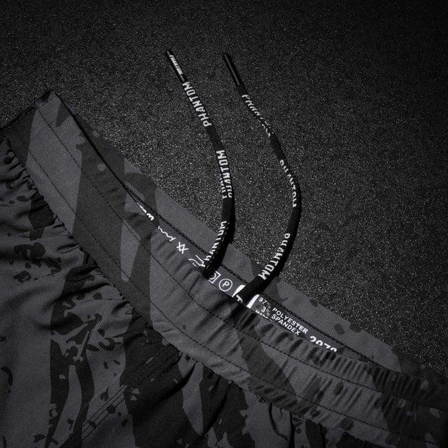 Calções de MMA Phantom Athletics Fusion 2in1 Camo Tiger – Cinzento