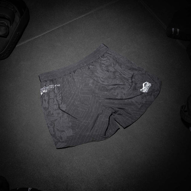 Phantom Athletics MMA-shorts Fusion Aztec – Sort/Grå