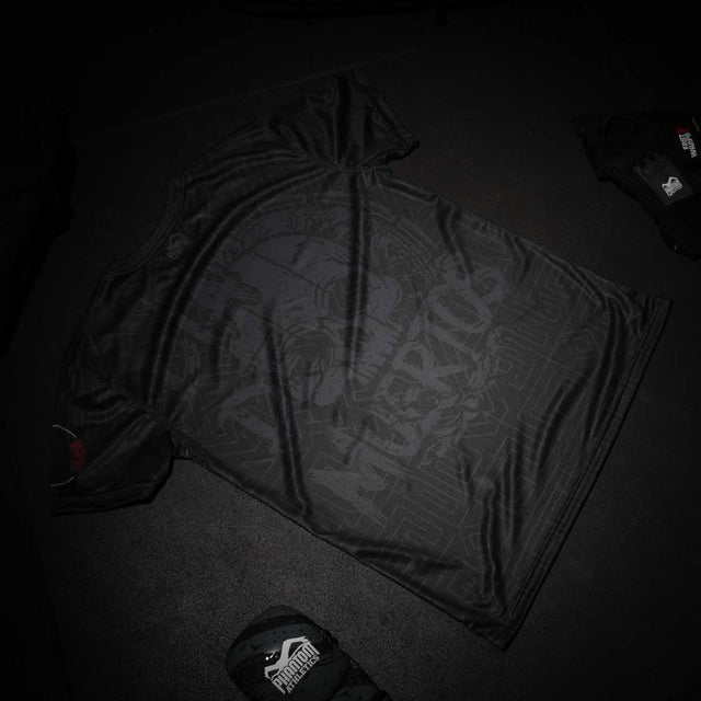 Phantom Athletics Tréninkové tričko EVO Mexico – Černá/Šedá