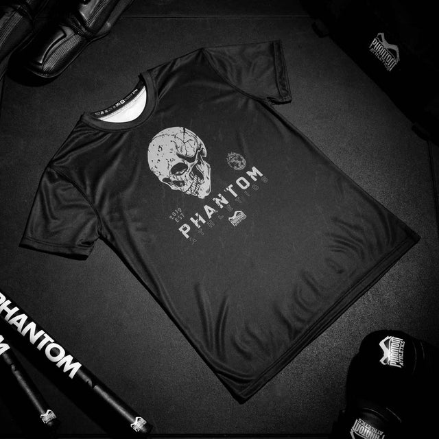 Phantom Athletics Trainingsshirt EVO Skull – Schwarz
