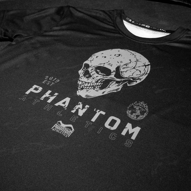 Phantom Athletics Trainingsshirt EVO Skull – Schwarz