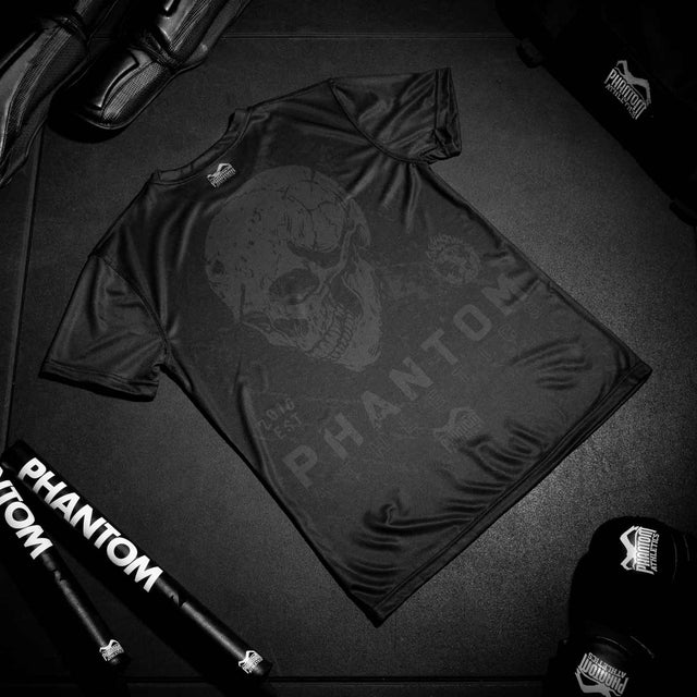 Phantom Athletics Trainingsshirt EVO Skull – Schwarz