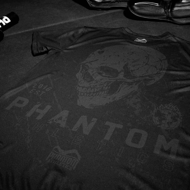 Phantom Athletics Trainingsshirt EVO Skull – Schwarz
