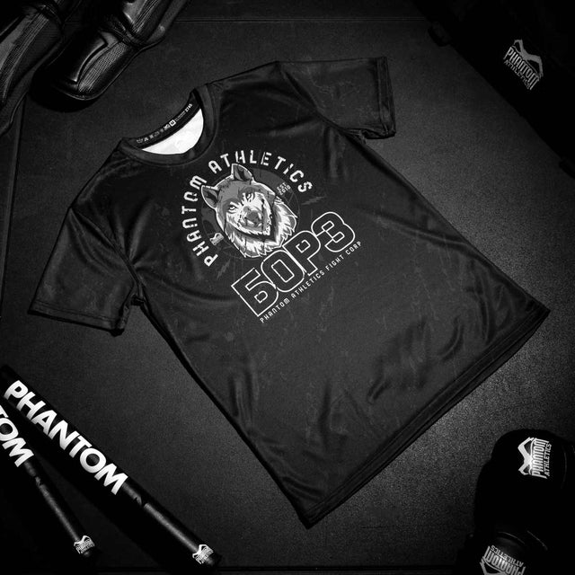 Koszulka treningowa Phantom Athletics EVO БОРЗ – Czarna
