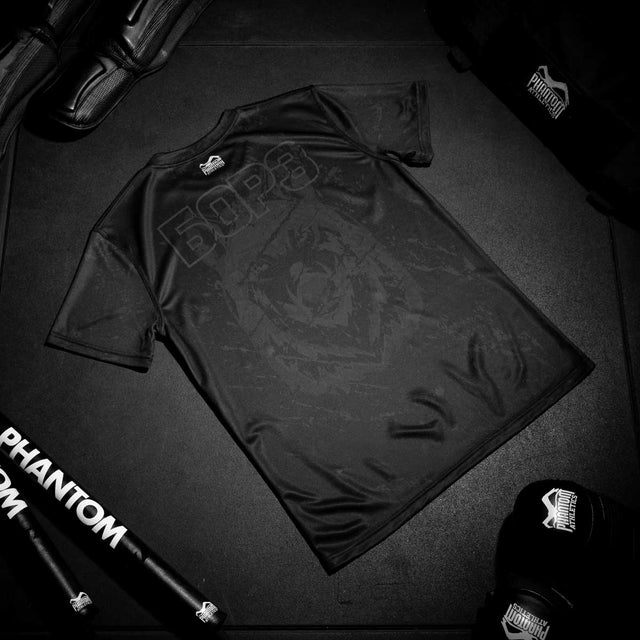 Koszulka treningowa Phantom Athletics EVO БОРЗ – Czarna