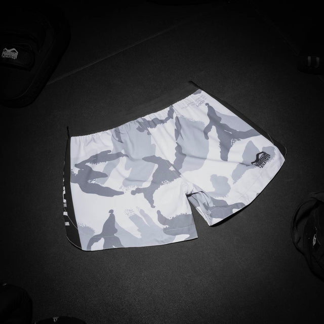 Shorts de MMA Phantom Athletics Fusion-R – Whiteout