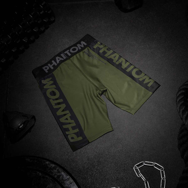 Phantom Athletics Kompressionsshorts Vector Apex – Khaki