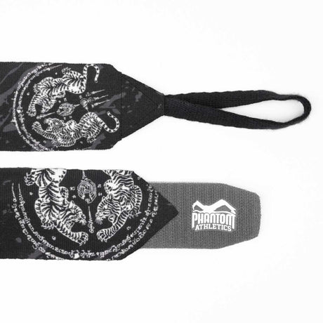 Ligaduras de boxe Phantom Athletics Sak Yant – Preto