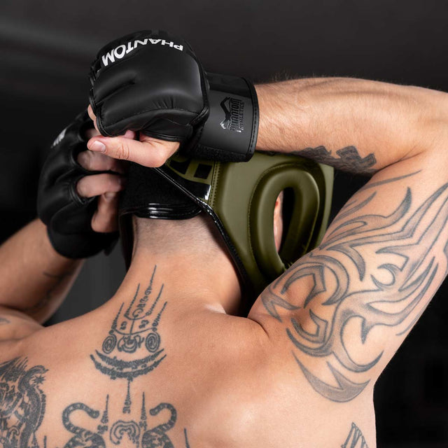 Casco da boxe Phantom Athletics Apex Full Face – Verde