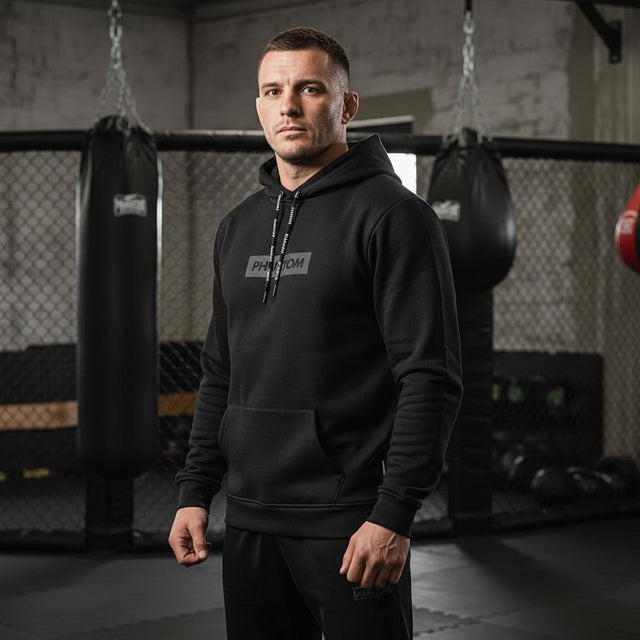 Phantom Athletics Hoodie Zero – Černá/Šedá