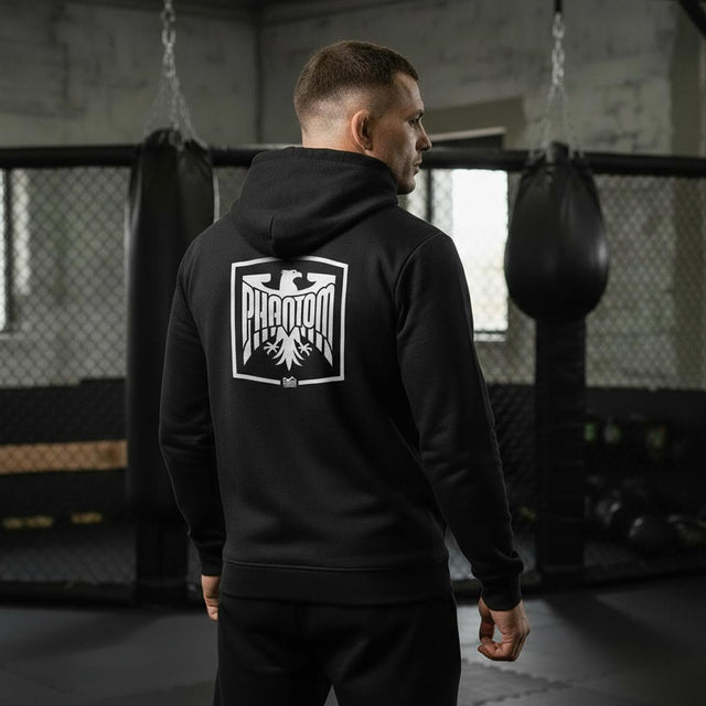 Phantom Athletics Hoodie Germany – Černá
