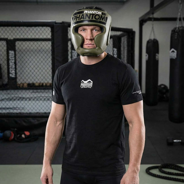 Phantom Athletics Head Guard Muay Thai – Olive Green