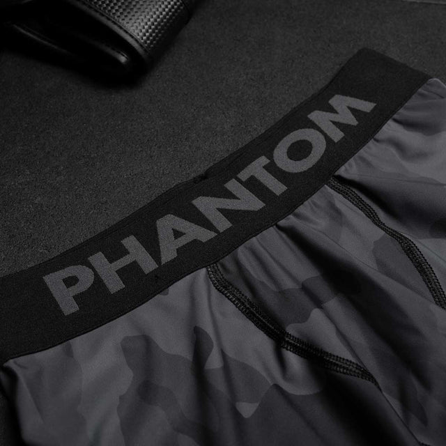 Pantaloncini a compressione Phantom Athletics Domination – Nero