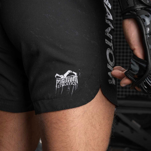 Pantalones de MMA Phantom Athletics Fusion-R Pumpkill – Negro/Gris