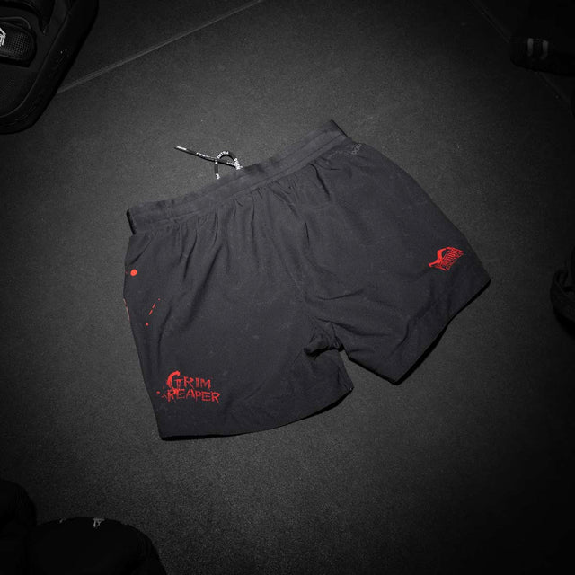 Calções de MMA Phantom Athletics Fusion-R Reaper – Preto/Vermelho
