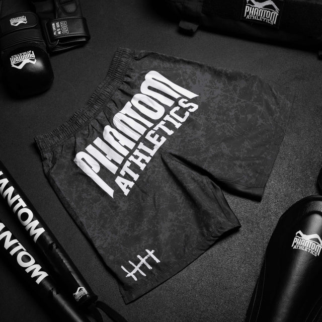Phantom Athletics MMA Shorts EVO Serious - Zwart