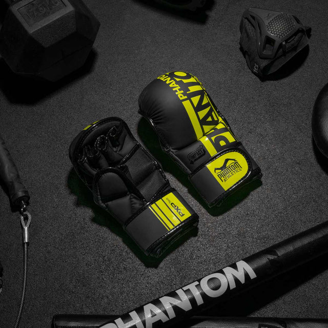 MMA rukavice Phantom Athletics APEX – Neon
