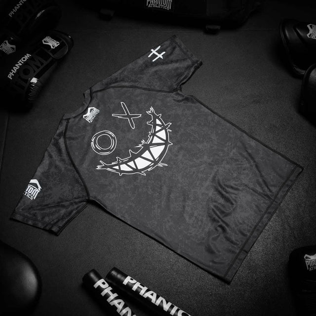 Phantom Athletics Rashguard EVO Serious – Černý