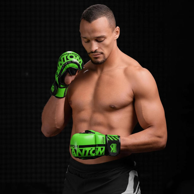 Phantom Athletics MMA-handsker APEX – Neon grøn