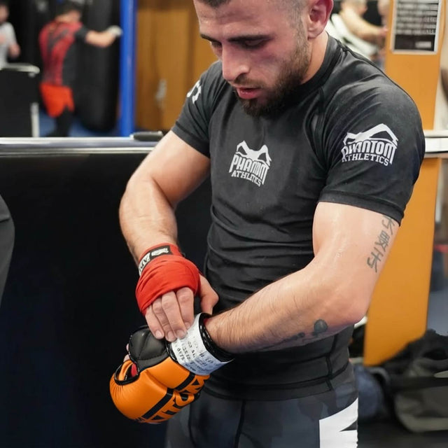 Luvas de MMA Phantom Athletics APEX – Laranja Neon