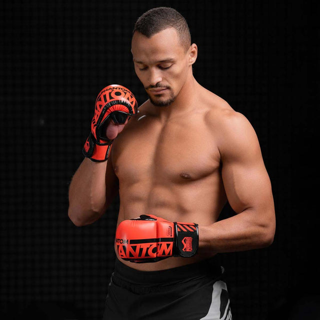 Phantom Athletics MMA-handskar APEX – Neon Röd