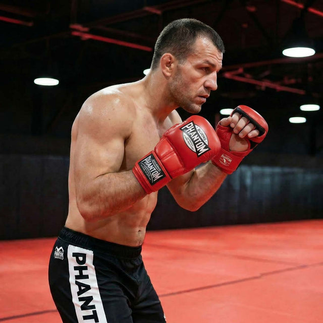 Phantom Athletics MMA-handsker Mexico – Rød