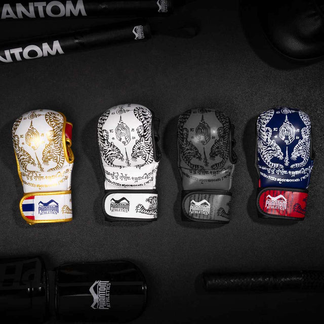 Phantom Athletics MMA-Sparringshandschuhe Muay Thai – Grau
