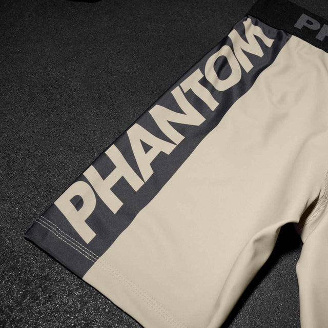 Pantaloni scurți de compresie Phantom Athletics Vector Apex – Nisip