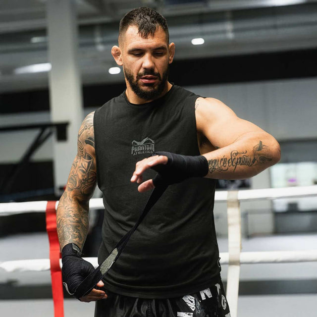 Muay Thai trenky Phantom Athletics Dobermann – Černé