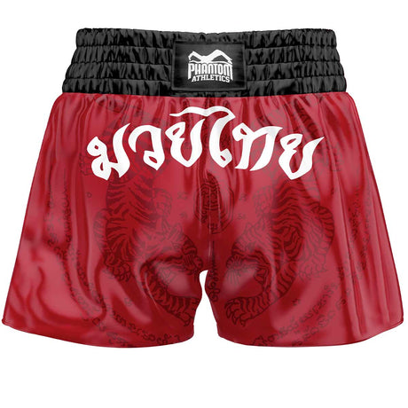Muay Thai trenky Phantom Athletics Sak Yant – Červené
