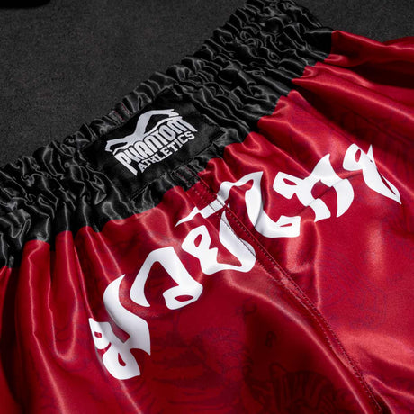 Muay Thai trenky Phantom Athletics Sak Yant – Červené