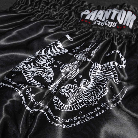 Muay Thai trenky Phantom Athletics Sak Yant – Černé