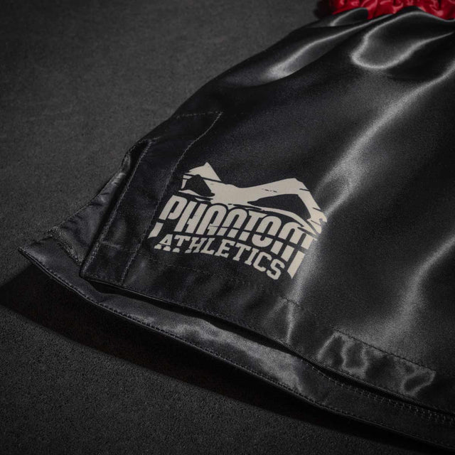 Pantaloncini Muay Thai Phantom Athletics Tiger Unit – Nero