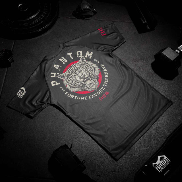 Rashguard Phantom Athletics EVO Tiger Unit – Nero