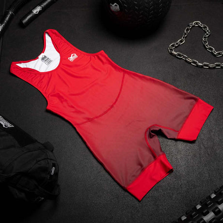 Phantom Athletics Worstelsinglet Apex – Rot