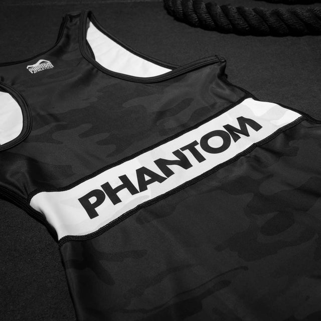 Phantom Athletics Worstelsinglet Warfare - Negru/Urban Camo