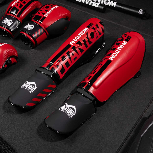 Tibiere Phantom Athletics APEX Striking – Roșu