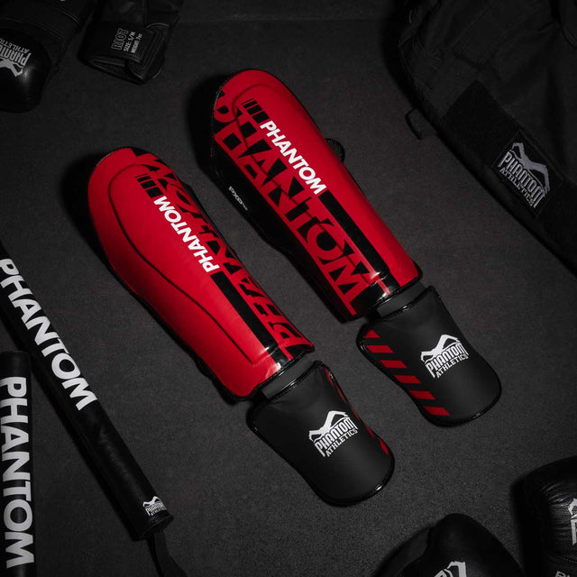 Tibiere Phantom Athletics APEX Striking – Roșu