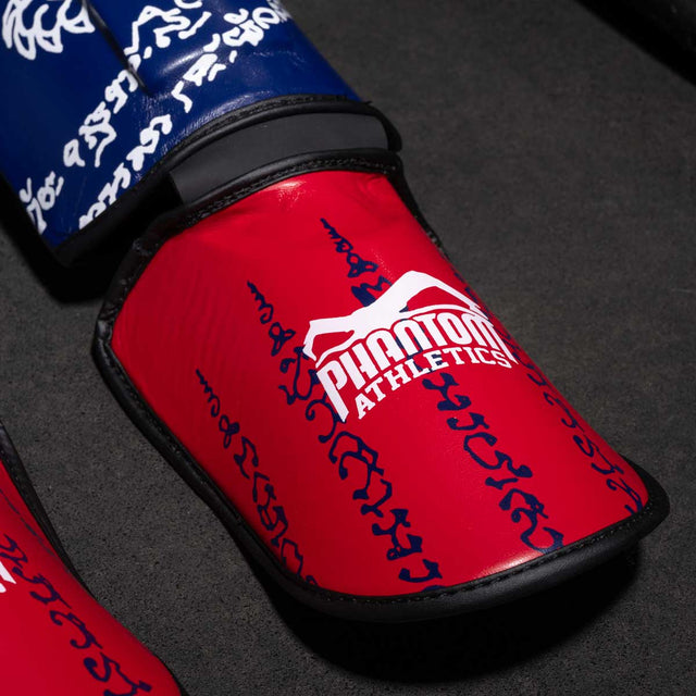 Phantom Athletics Shin Guards Muay Thai – Blue