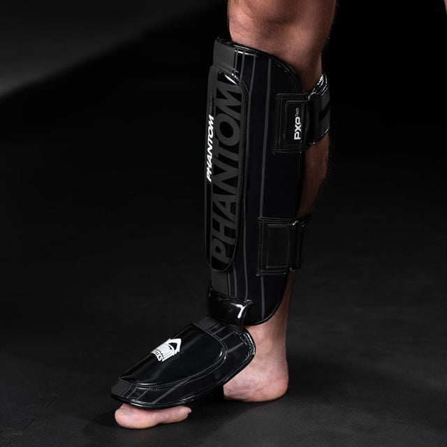Phantom Athletics APEX Hybrid Shin Guards – Black