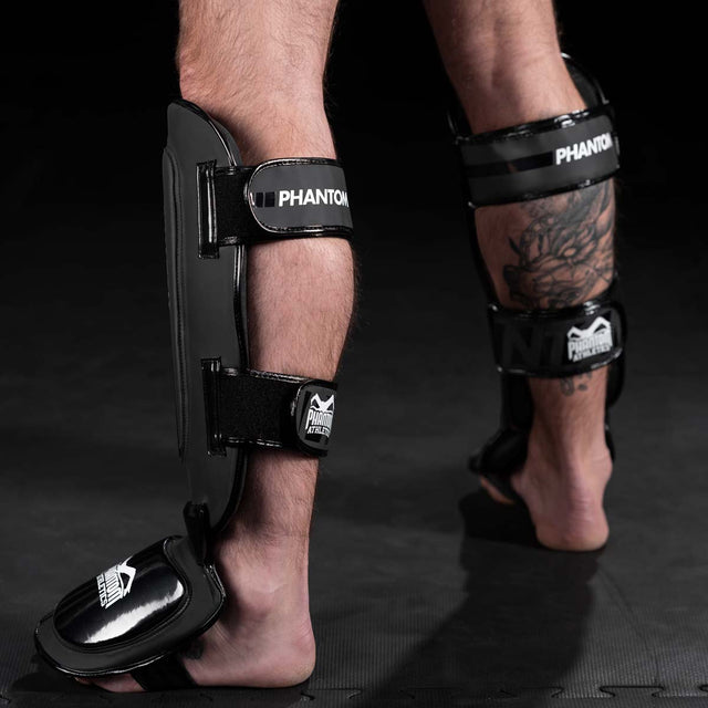 Phantom Athletics APEX Hybrid Shin Guards – Black