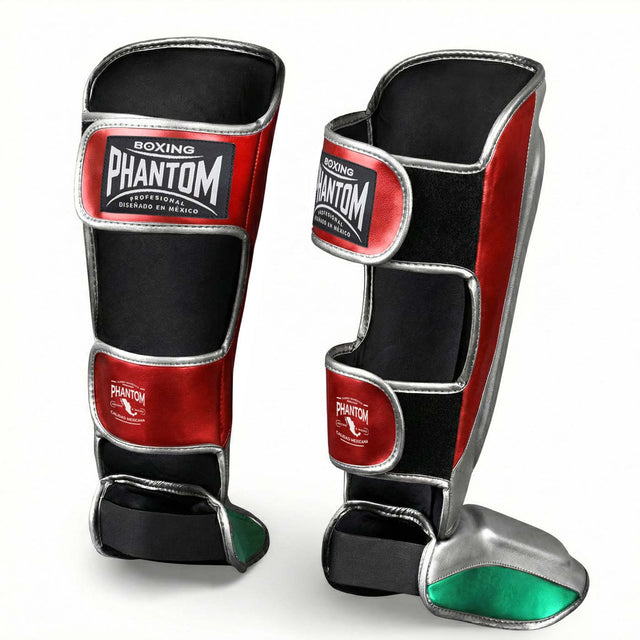 Phantom Athletics Benskydd Mexico – Silver/Grön/Röd