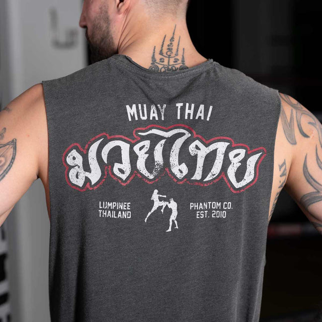 Débardeur Phantom Athletics Muay Thai – Noir
