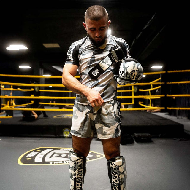 Phantom Athletics Schienbeinschoner APEX Striking – Winter Camo